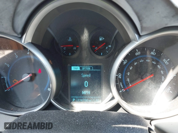 2014 Chevrolet Cruze LS with VIN 1G1PA5SG3E7407417, listed as a IAAI auction lot 42121238 with 114,788 mi miles and . Bid and sale history available at DreamBid. Image 7.