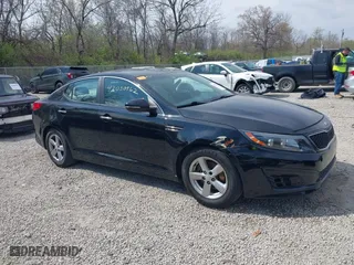 2014 Kia Optima LX with VIN 5XXGM4A72EG343520, listed as a IAAI auction lot 42050562 with 126,270 mi miles. Bid and sale history available at carsss.com. Image 13.