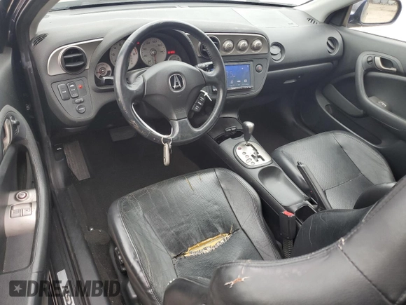 2003 Acura RSX with VIN JH4DC54813C006056, listed as a Copart auction lot 81740484 with 181,090 mi miles and Salvage Title. Bid and sale history available at carsss.com. Image 8.