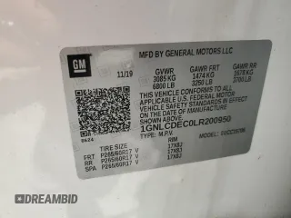 2020 Chevrolet Tahoe Commercial z VIN 1GNLCDEC0LR200950, wystawiony jako Copart lot #65480875 z przebiegiem 69 617 mil mil oraz Czysty tytuł • Clean title. Historia ofert i sprzedaży dostępna na DreamBid. Obrazek 14.