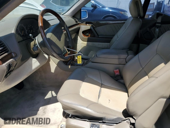 1995 Mercedes-Benz S with VIN WDBGA76E2SA208254, listed as a Copart auction lot 51515445 with 176,840 mi miles and Clean Title. Bid and sale history available at DreamBid. Image 7.