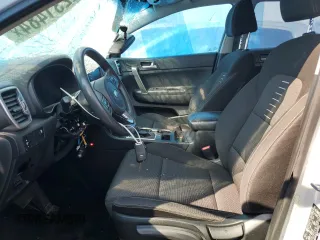 2018 Kia Sportage LX with VIN KNDPM3AC4J7375184, listed as a Copart auction lot 62231484 with 124,179 mi miles and Salvage Title. Bid and sale history available at carsss.com. Image 7.