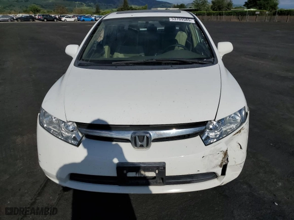2007 Honda Civic Sdn EX with VIN JHMFA16897S001669, listed as a Copart auction lot 53709585 with 220,322 mi miles and Salvage Title. Bid and sale history available at carsss.com. Image 5.