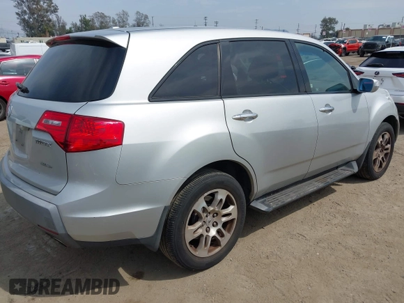 2009 Acura MDX Tech Pkg with VIN 2HNYD28649H519230, listed as a IAAI auction lot 42041236 with 122,975 mi miles. Bid and sale history available at carsss.com. Image 4.