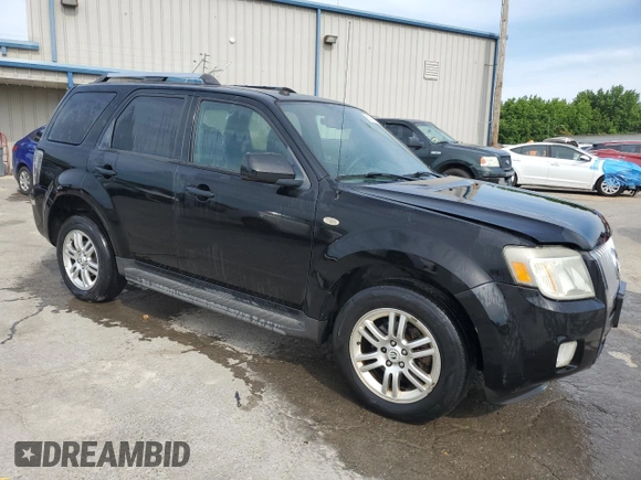 2009 Mercury Mariner Premier z VIN 4M2CU97G29KJ15705, wystawiony jako Copart lot #58233215 z przebiegiem 129 589 mil mil oraz Szkoda całkowita • Salvage title. Historia ofert i sprzedaży dostępna na DreamBid. Obrazek 4.