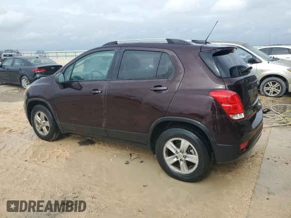 2022 Chevrolet Trax LT with VIN KL7CJPSMXNB535803, listed as a Copart auction lot 50801825 with 63,475 mi miles and Clean Title. Bid and sale history available at carsss.com. Image 2.