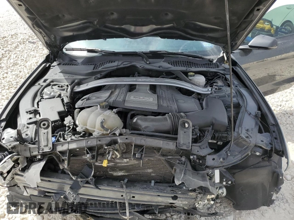 2020 Ford Mustang GT with VIN 1FA6P8CF8L5175789, listed as a Copart auction lot 48051655 with 32,270 mi miles and Salvage Title. Bid and sale history available at DreamBid. Image 11.