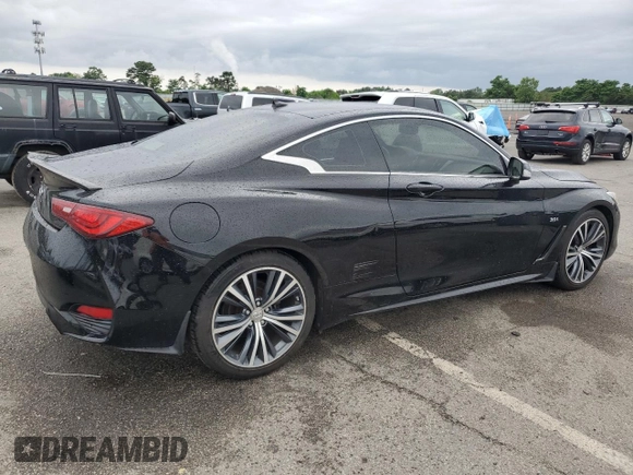 2017 Infiniti Q60 Premium with VIN JN1EV7EL1HM553380, listed as a Copart auction lot 64293185 with 117,258 mi miles and Clean title. Bid and sale history available at DreamBid. Image 3.