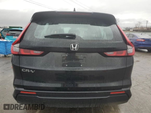 2024 Honda CR-V LX with VIN 7FARS4H23RE000625, listed as a Copart auction lot 44525715 with 22,878 mi miles and Salvage Title. Bid and sale history available at DreamBid. Image 6.