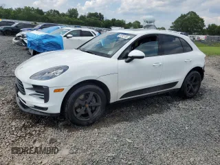2021 Porsche Macan with VIN WP1AA2A54MLB12195, listed as a Copart auction lot 61242135 with Not provided miles and Salvage title. Bid and sale history available at DreamBid. Image 1.
