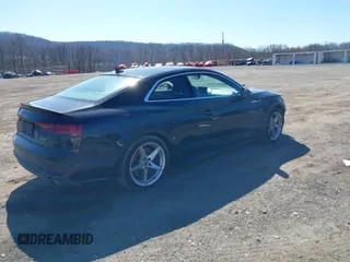2019 Audi A5 Premium Plus with VIN WAUTNAF54KA026957, listed as a IAAI auction lot 41744015 with 94,506 mi miles and . Bid and sale history available at DreamBid. Image 4.