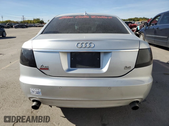 2008 Audi A6 z VIN WAUDV74F08N021307, wystawiony jako Copart lot #73353494 z przebiegiem 129 108 mil mil oraz Szkoda całkowita • Salvage title. Historia ofert i sprzedaży dostępna na DreamBid. Obrazek 6.