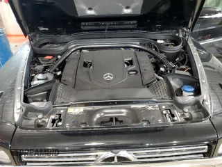 2023 Mercedes-Benz G 550 with VIN W1NYC6BJXPX490007, listed as a Copart auction lot 49424904 with 526 mi miles and Salvage Title. Bid and sale history available at DreamBid. Image 11.