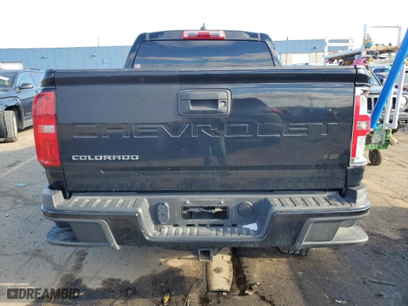 2021 Chevrolet Colorado 4WD Work Truck with VIN 1GCGTBEN6M1112839, listed as a Copart auction lot 86328764 with 64,256 mi miles and Salvage Title. Bid and sale history available at carsss.com. Image 6.