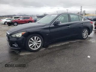2017 Infiniti Q50 Premium z VIN JN1EV7AP6HM733365, wystawiony jako Copart lot #47551995 z przebiegiem 103 669 mil mil oraz Szkody całkowita. Historia ofert i sprzedaży dostępna na DreamBid. Obrazek 1.