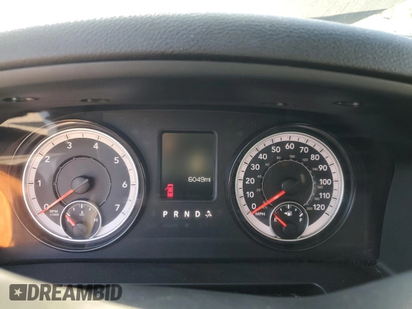 2023 Ram 1500 Tradesman z VIN 1C6RR6FG2PS534854, wystawiony jako Copart lot #41569875 z przebiegiem 6 049 mil mil oraz Szkoda całkowita • Salvage title. Historia ofert i sprzedaży dostępna na DreamBid. Obrazek 9.