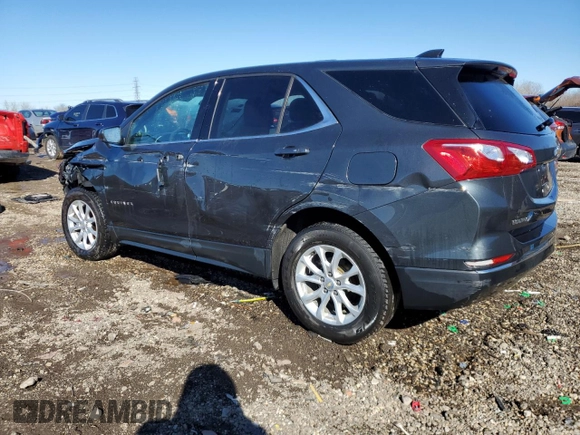 2019 Chevrolet Equinox LT z VIN 2GNAXKEV9K6186400, wystawiony jako Copart lot #47995895 z przebiegiem 133 364 mil mil oraz Szkoda całkowita • Salvage title. Historia ofert i sprzedaży dostępna na DreamBid. Obrazek 2.