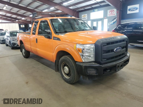 2016 Ford F-250 XLT with VIN 1FT7X2A64GEA53001, listed as a Copart auction lot 58583805 with 246,580 mi miles and Clean title. Bid and sale history available at DreamBid. Image 4.