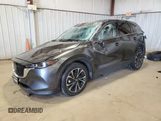 2022 Mazda CX-5 2.5 S Premium Plus Package with VIN JM3KFBEM2N0553570, listed as a Copart auction lot 45285635 with 17,548 mi miles and Salvage Title. Bid and sale history available at carsss.com. Image 1.