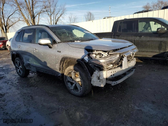 2023 Toyota RAV4 Prime SE with VIN JTMAB3FVXPD154981, listed as a Copart auction lot 87851075 with NaN miles and Salvage Title. Bid and sale history available at carsss.com. Image 4.