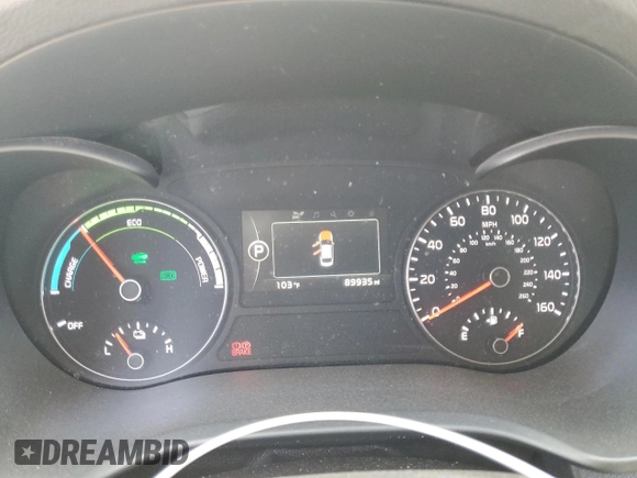 2017 Kia Optima Hybrid with VIN KNAGT4LE9H5016827, listed as a Copart auction lot 68522884 with 89,935 mi miles and Salvage Title. Bid and sale history available at carsss.com. Image 9.