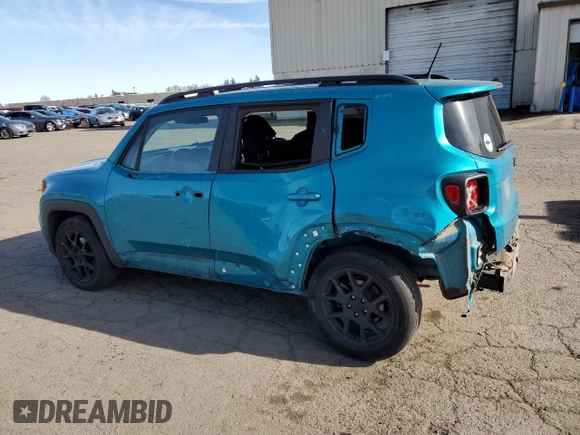 2020 Jeep Renegade Altitude with VIN ZACNJABB0LPL99236, listed as a Copart auction lot 44825675 with 83,809 mi miles and Salvage Title. Bid and sale history available at DreamBid. Image 2.