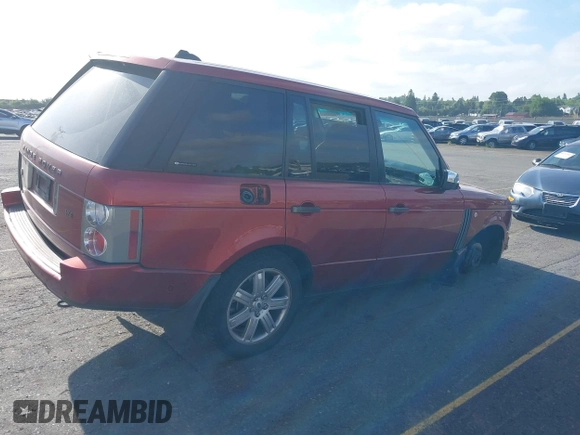 2008 Land Rover Range Rover HSE with VIN SALMF15498A271235, listed as a IAAI auction lot 42417444 with 144,753 mi miles and . Bid and sale history available at DreamBid. Image 4.