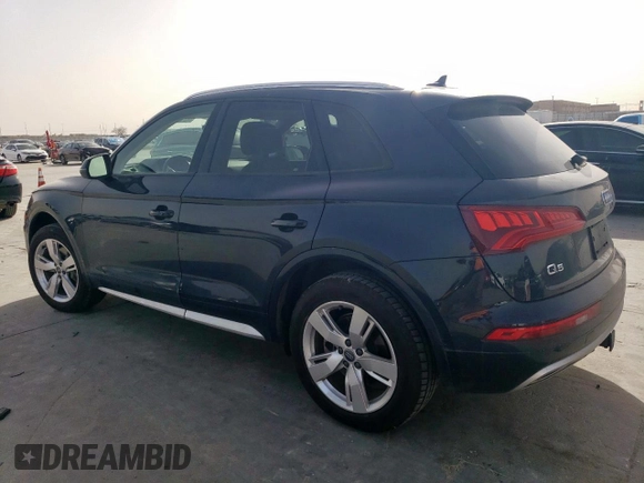 2018 Audi Q5 Premium with VIN WA1ANAFYXJ2078763, listed as a Copart auction lot 49162375 with 115,243 mi miles and Salvage Title. Bid and sale history available at DreamBid. Image 2.
