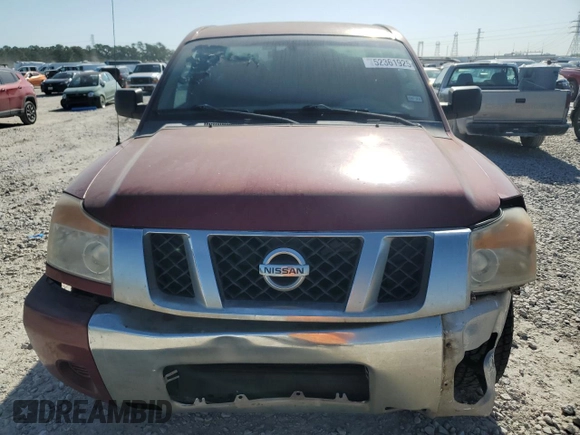2008 Nissan Titan SE with VIN 1N6BA06A48N304403, listed as a Copart auction lot 52361925 with 194,781 mi miles and Salvage Title. Bid and sale history available at carsss.com. Image 5.