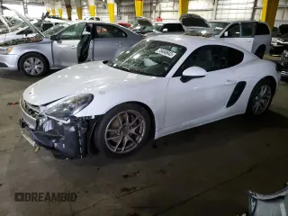 2017 Porsche 718 Cayman z VIN WP0AA2A88HS270773, wystawiony jako Copart lot #78460643 z przebiegiem 47 529 mil mil oraz . Historia ofert i sprzedaży dostępna na DreamBid. Obrazek 1.
