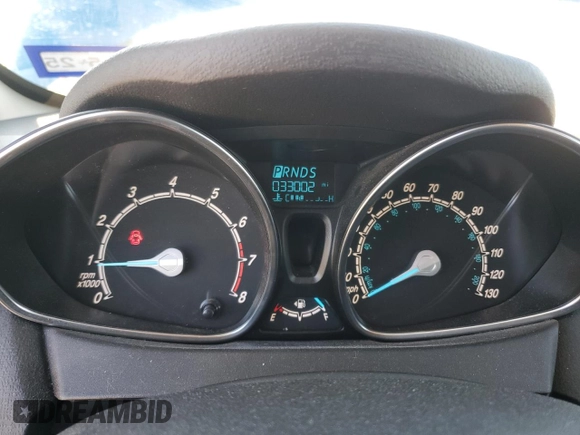 2016 Ford Fiesta SE with VIN 3FADP4EJ7GM203325, listed as a Copart auction lot 46522325 with 33,002 mi miles and Salvage Title. Bid and sale history available at carsss.com. Image 9.
