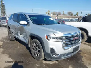 2020 GMC Acadia SLE with VIN 1GKKNKLA2LZ198417, listed as a IAAI auction lot 41439044 with 90,476 mi miles and . Bid and sale history available at carsss.com. Image 1.