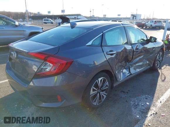 2017 Honda Civic Sedan EX-T with VIN 2HGFC1F39HH652424, listed as a IAAI auction lot 41750943 with 44,174 mi miles. Bid and sale history available at carsss.com. Image 4.