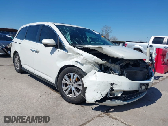 2016 Honda Odyssey EX-L with VIN 5FNRL5H67GB143706, listed as a IAAI auction lot 41736247 with 194,484 mi miles and . Bid and sale history available at DreamBid. Image 1.