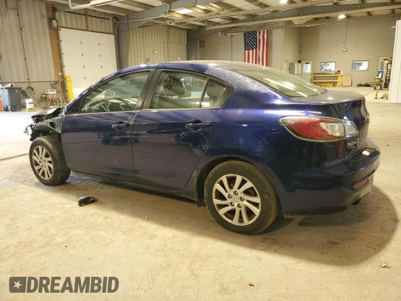 2012 Mazda 3 i Touring with VIN JM1BL1V85C1523324, listed as a Copart auction lot 54418625 with 193,342 mi miles and Salvage Title. Bid and sale history available at carsss.com. Image 2.
