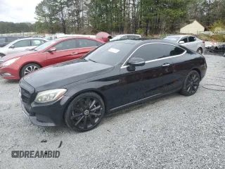 2018 Mercedes-Benz C C 300 with VIN WDDWJ4JB8JF669393, listed as a Copart auction lot 48343995 with 119,255 mi miles and Clean Title. Bid and sale history available at carsss.com. Image 1.