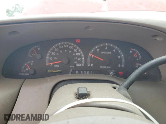 2002 Ford F-150 XL with VIN 2FTRX08L02CA02800, listed as a Copart auction lot 56494315 with 350,842 mi miles and Salvage title. Bid and sale history available at DreamBid. Image 9.