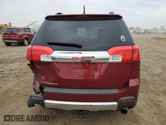 2010 GMC Terrain SLT-2 with VIN 2CTFLHEY6A6410930, listed as a Copart auction lot 52187615 with 103,102 mi miles and Salvage Title. Bid and sale history available at carsss.com. Image 6.