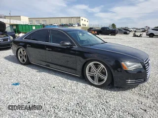 2013 Audi A8 3.0L с VIN WAUAGAFDXDN003929, выставлен на аукционе Copart как лот 44928465 с пробегом 186 921 миль миль и Списание • Salvage title. История ставок и продаж доступна на DreamBid. Изображение 4.