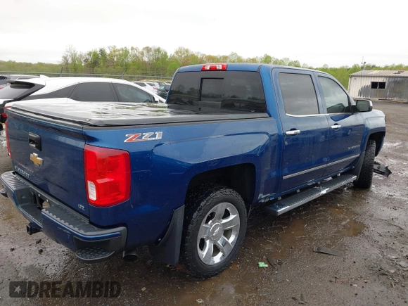 2016 Chevrolet Silverado 1500 LTZ with VIN 3GCUKSEC9GG291579, listed as a IAAI auction lot 41978243 with 112,278 mi miles. Bid and sale history available at carsss.com. Image 4.