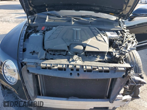 2019 Bentley Bentayga V8 z VIN SJAAM2ZV5KC024154, wystawiony jako Copart lot #74990344 z przebiegiem 41 589 mil mil oraz Szkoda całkowita • Salvage title. Historia ofert i sprzedaży dostępna na DreamBid. Obrazek 12.