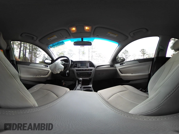 2015 Hyundai Sonata SE with VIN 5NPE24AF6FH160079, listed as a IAAI auction lot 41952638 with 164,497 mi miles and . Bid and sale history available at DreamBid. Image 18.