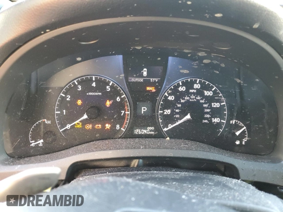 2013 Lexus RX 350 with VIN 2T2BK1BA1DC184130, listed as a Copart auction lot 46797385 with 126,040 mi miles and Salvage Title. Bid and sale history available at carsss.com. Image 9.