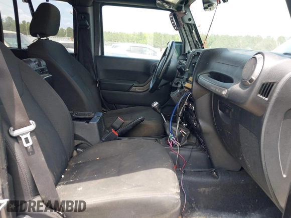 2017 Jeep Wrangler Unlimited Sport with VIN 1C4BJWDG6HL517779, listed as a IAAI auction lot 42134534 with 128,701 mi miles and . Bid and sale history available at DreamBid. Image 5.