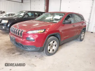 2015 Jeep Cherokee Sport with VIN 1C4PJMAB1FW708816, listed as a IAAI auction lot 41699755 with 182,507 mi miles. Bid and sale history available at carsss.com. Image 17.