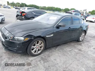 2017 Jaguar XE 25t Premium with VIN SAJAD4BG4HA956227, listed as a IAAI auction lot 40573821 with 152,395 mi miles. Bid and sale history available at carsss.com. Image 18.