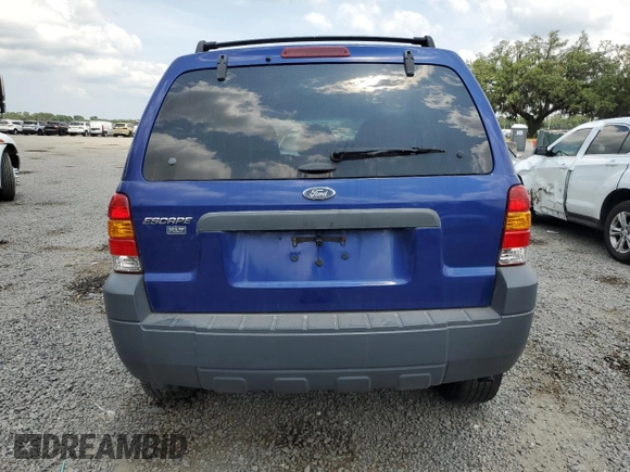 2006 Ford Escape XLT with VIN 1FMYU03Z96KC05553, listed as a Copart auction lot 54682054 with 167,493 mi miles and Salvage Title. Bid and sale history available at carsss.com. Image 6.