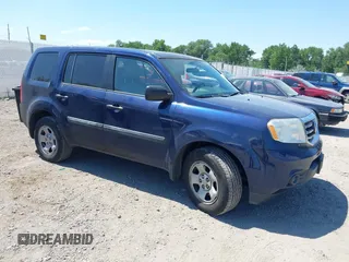 2014 Honda Pilot LX with VIN 5FNYF4H29EB030900, listed as a IAAI auction lot 42676553 with 168,486 mi miles and . Bid and sale history available at DreamBid. Image 1.