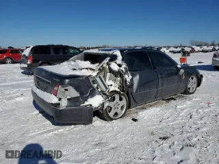 2005 Lexus LS 430 with VIN JTHBN36F255012926, listed as a Copart auction lot 45208135 with 197,570 mi miles and Salvage Title. Bid and sale history available at carsss.com. Image 3.