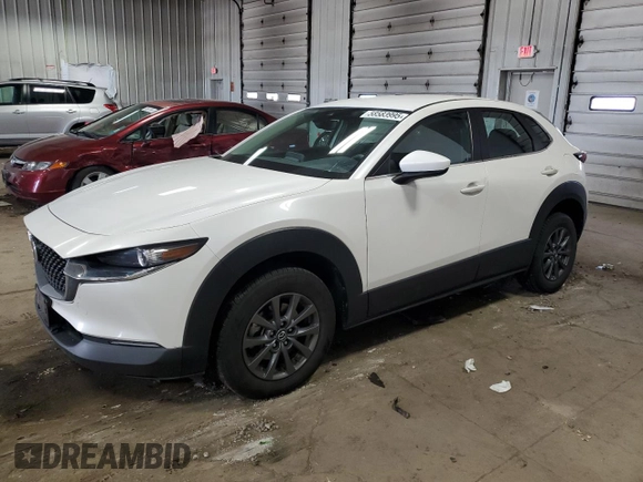 2021 Mazda CX-30 S with VIN 3MVDMBAL8MM214214, listed as a Copart auction lot 58583995 with 98,877 mi miles and Salvage title. Bid and sale history available at DreamBid. Image 1.